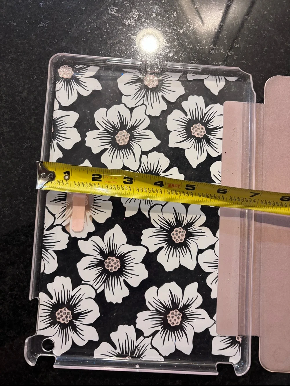 kate spade Pink and White Floral Tablet Folio - Size 10x7